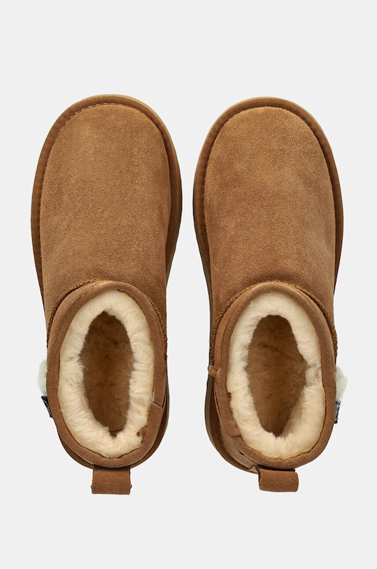 Замшевые сапоги Answear.LAB коричневый AW24.23.cd