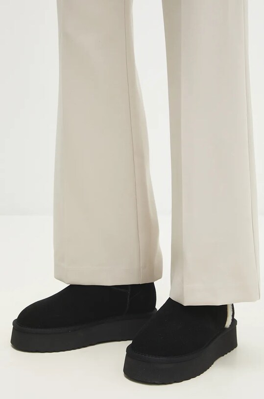 Замшевые сапоги Answear.LAB замш чёрный AW24.23.cd