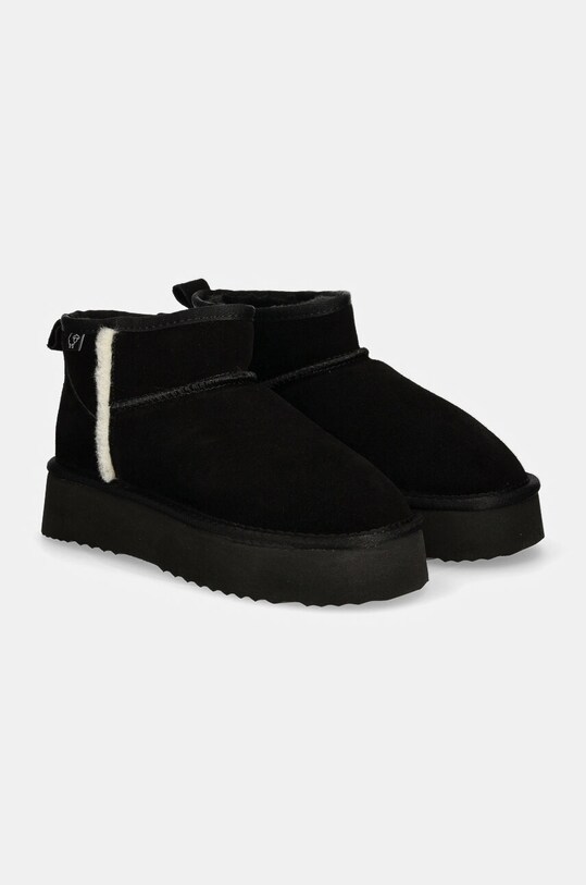 Замшевые сапоги Answear.LAB AW24.23.cd чёрный WA24
