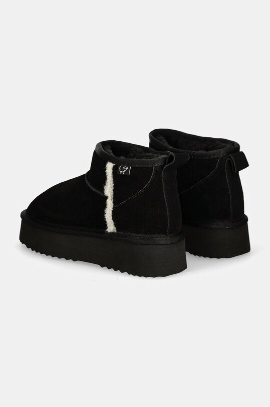 Замшевые сапоги Answear.LAB чёрный AW24.23.cd