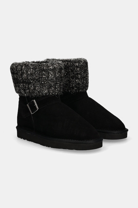 Замшеві чоботи Answear.LAB замша чорний AW24.9.cd