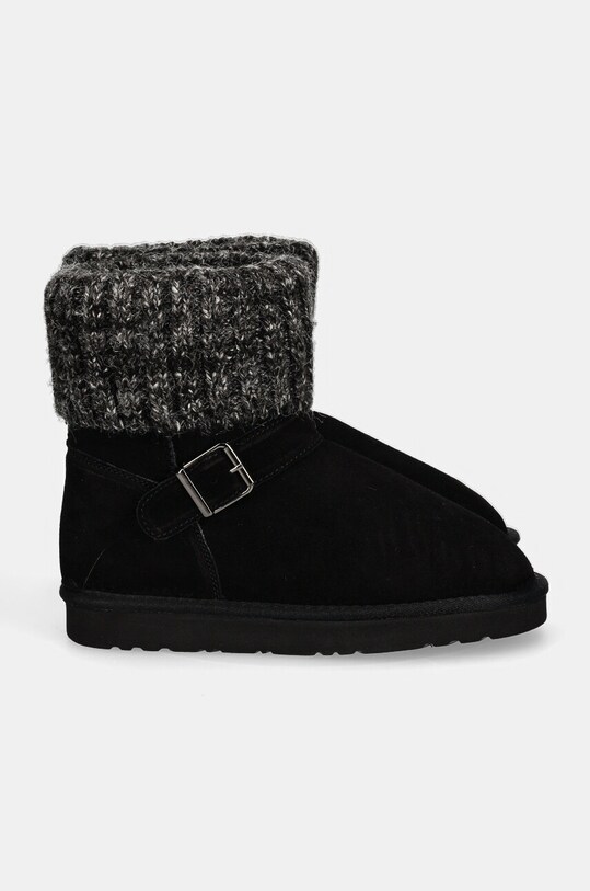Замшеві чоботи Answear.LAB AW24.9.cd чорний WA24