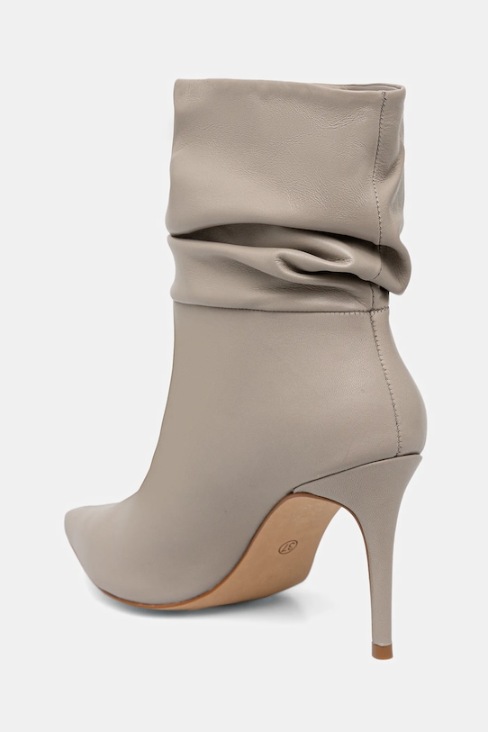 Answear Lab cizme de piele gri 195076B.bd