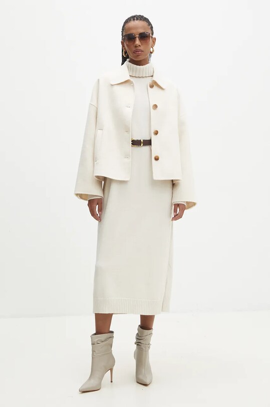 Кожаные полусапожки Answear Lab 195076B.bd