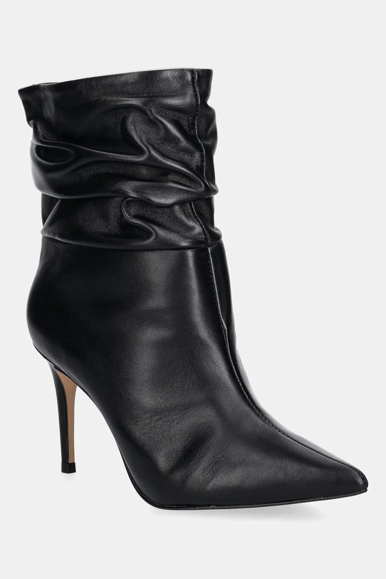 Answear Lab cizme de piele 195076B.bd negru WA24