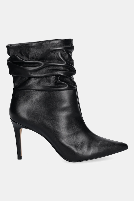 Încălțăminte Answear Lab cizme de piele 195076B.bd negru