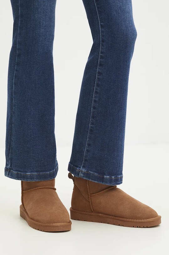 Answear.LAB śniegowce zamszowe brak zapięcia brązowy 1.cd