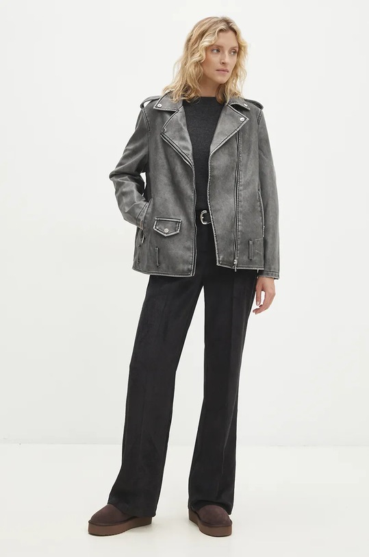 Semišové sněhule Answear.LAB TXS.202309013.cd hnědá