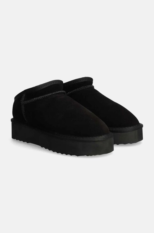 Answear Lab cizme de zapada din piele intoarsa TXS.202309027.cd negru WA24