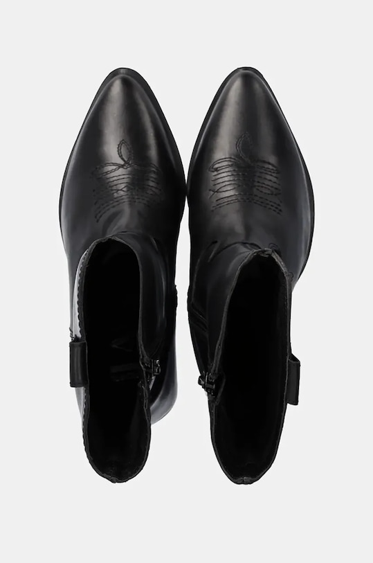 Answear Lab cizme de piele 41792.INJS negru