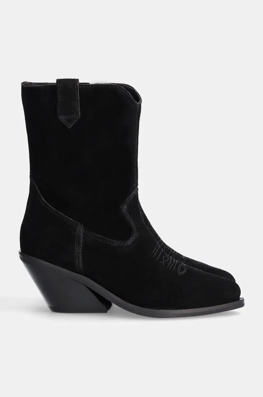 Взуття Замшеві черевики Answear.LAB 41792.S.INJS чорний