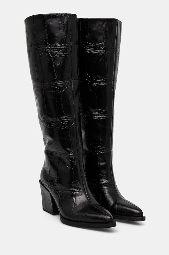 Answear.LAB kozaki skórzane LT2550.1601.2R.cd czarny WA24