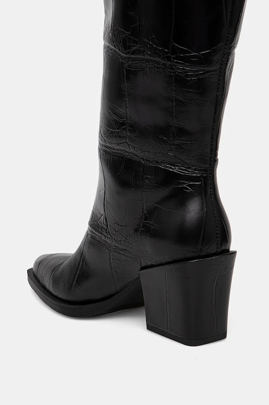 Answear.LAB kozaki skórzane czarny LT2550.1601.2R.cd