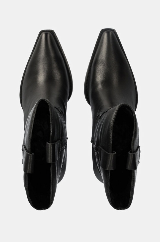 Answear Lab cizme de piele LT238097D.9C.cd negru