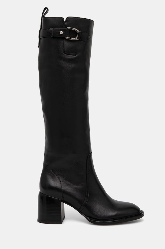 Boty Kožené kozačky Answear.LAB LT938.V1652.cd černá