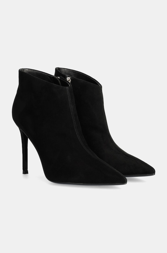 Answear.LAB botki zamszowe LT587T.140.cd czarny WA24