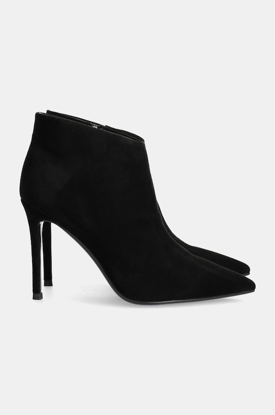 Obuwie Answear.LAB botki zamszowe LT587T.140.cd czarny