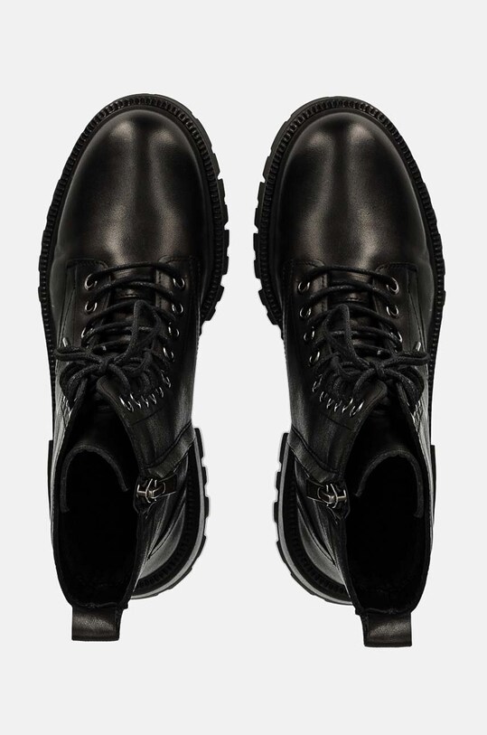 Answear Lab bocanci de piele 101.10358.TRAT negru