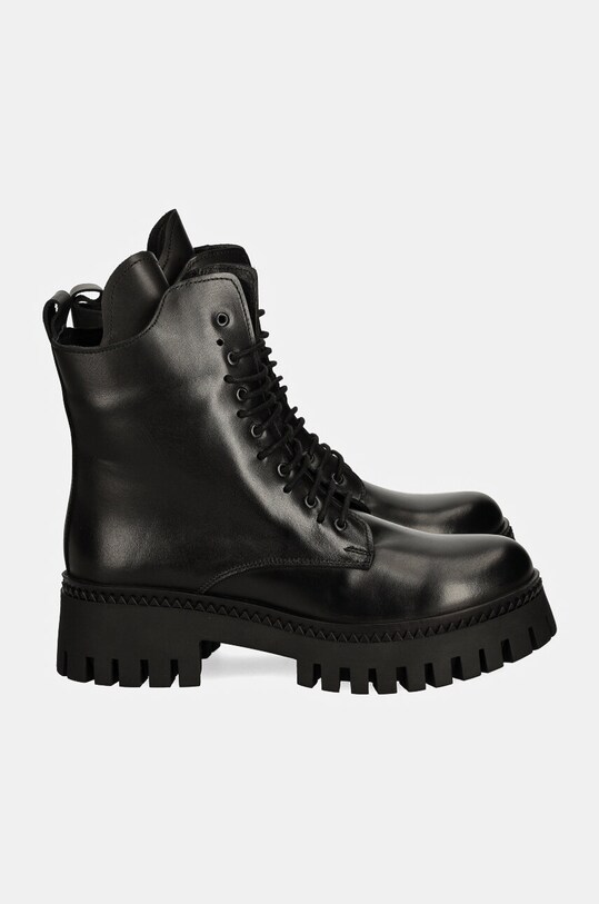 Παπούτσια Δερμάτινα workers Answear.LAB 101.10244.TRAT μαύρο