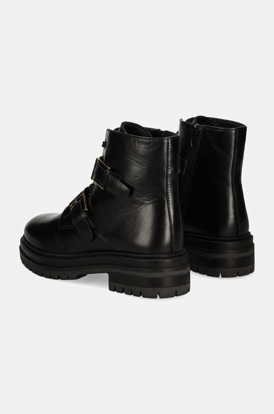 Kožené členkové topánky Answear.LAB čierna AL500.ind