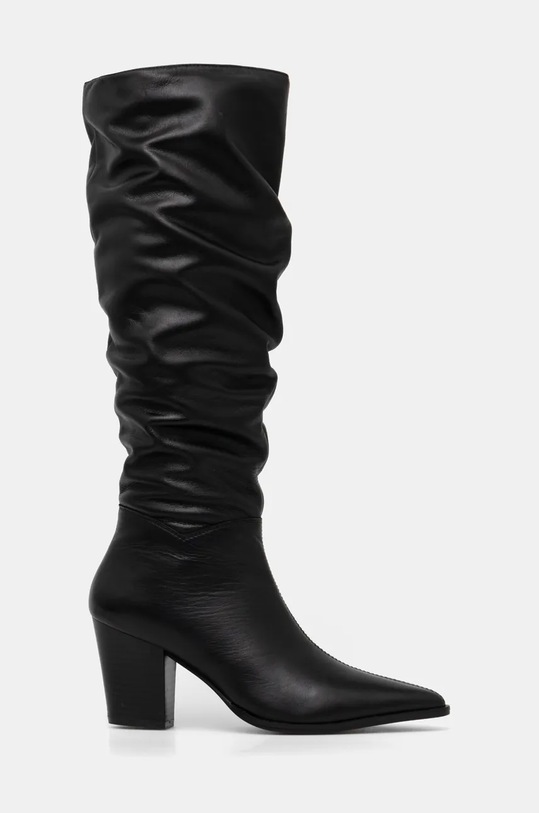 Kožené čižmy Answear.LAB AL4257.cd čierna WA24