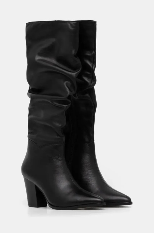 Obuv Kožené čižmy Answear.LAB AL4257.cd čierna