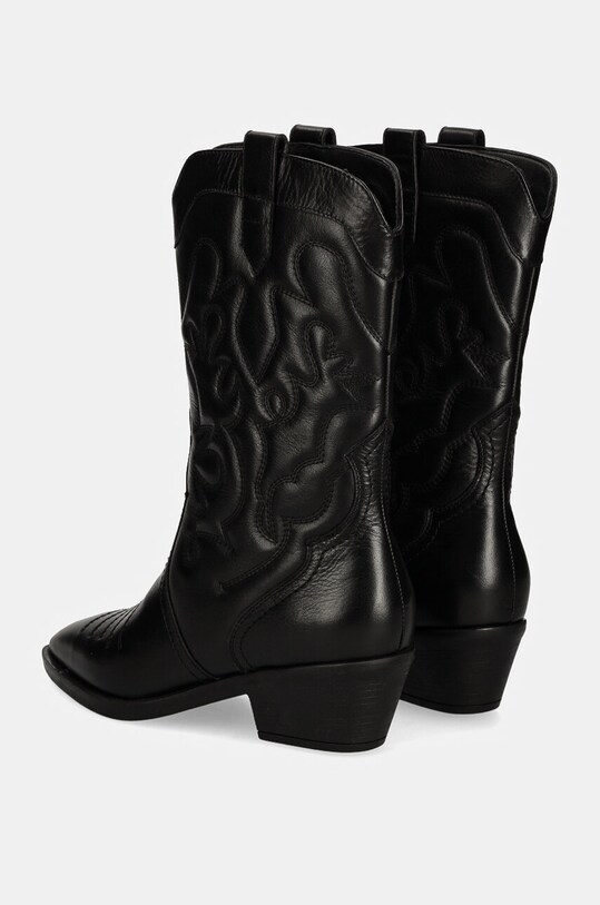 Answear Lab cizme de piele negru AL4332..ind
