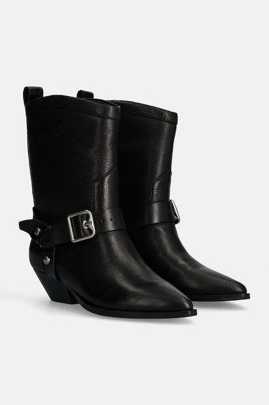 Шкіряні черевики Answear.LAB V365C.51.1.CAT чорний WA24