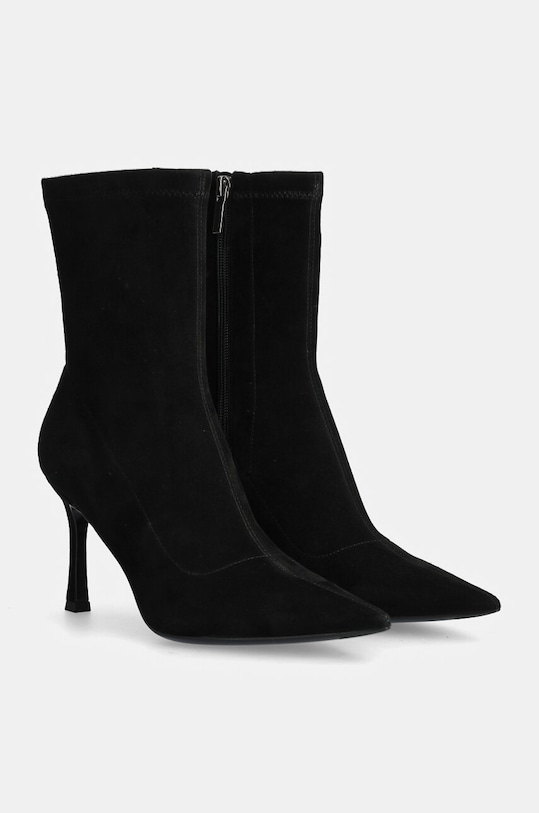 Încălțăminte Answear Lab cizme din piele intoarsa V1278.25.1.CAT negru