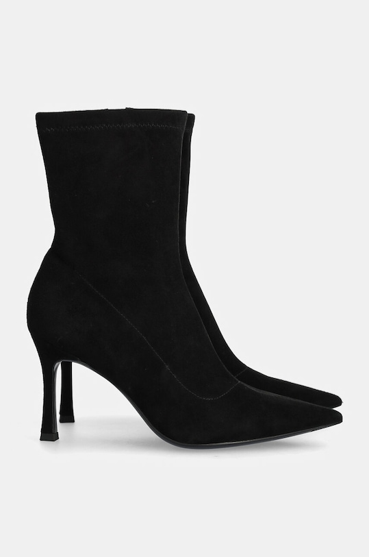 Answear Lab cizme din piele intoarsa negru V1278.25.1.CAT
