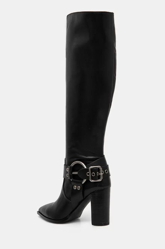 Answear Lab ghete de piele negru R829987.HWK