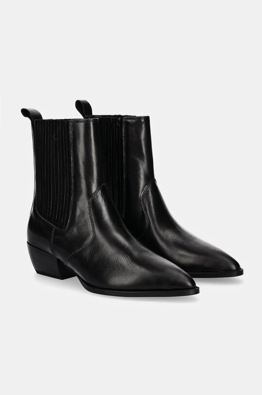 Answear Lab ghete chelsea de piele SS19001.1HWK negru WA24