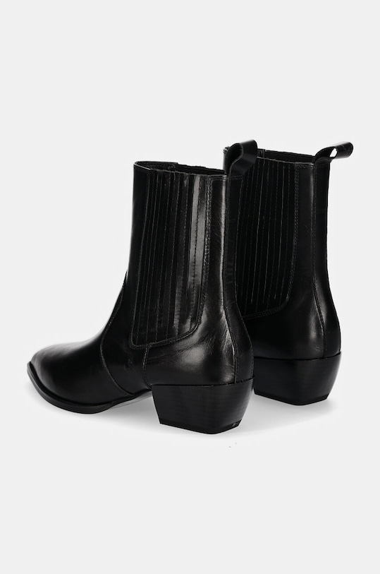 Answear.LAB sztyblety skórzane czarny SS19001.1HWK