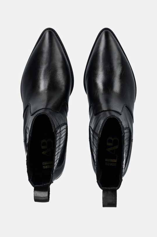 Answear Lab ghete chelsea de piele SS19001.1HWK negru