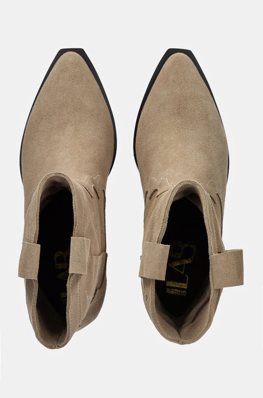 Semišové kovbojské boty Answear.LAB X35805.HWK béžová