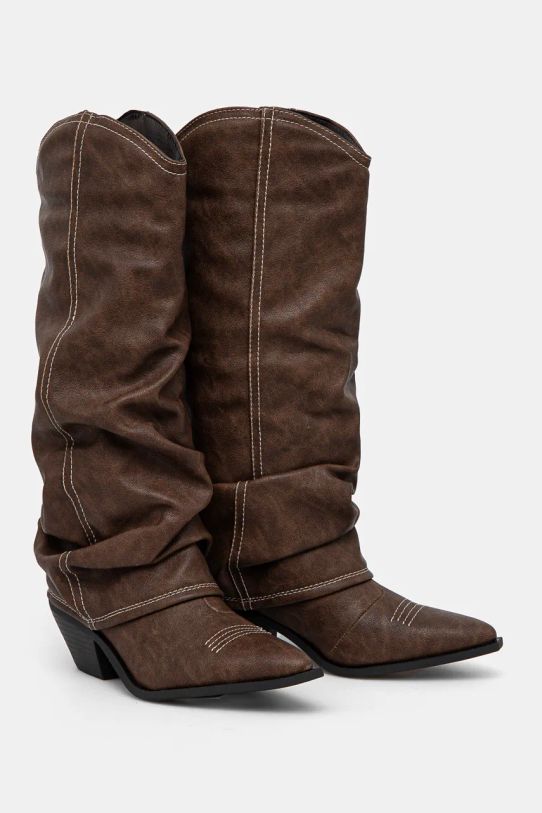 Answear Lab kowbojki LEXUS1.ATPL brązowy WA24