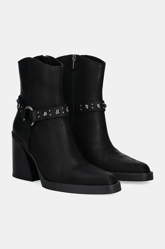 Answear Lab cizme de piele 6294.TRAT negru WA24