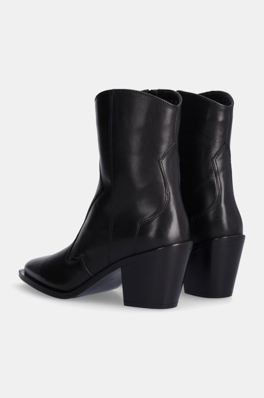 Answear.LAB botki skórzane czarny 6309.TRAT