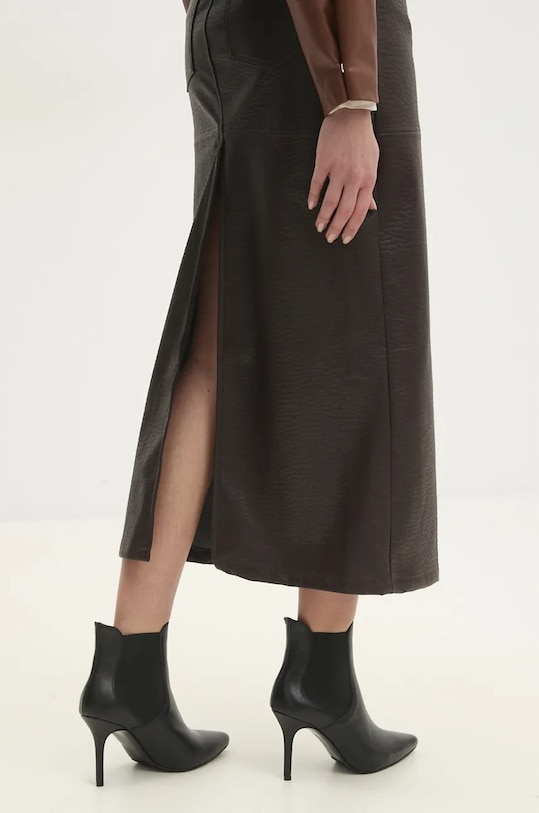 Шкіряні черевики Answear.LAB без утеплення чорний MAYKE02.TRAT