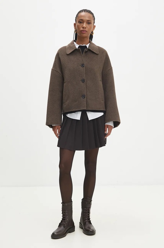 Kožené členkové topánky Answear.LAB 8603.TRAT