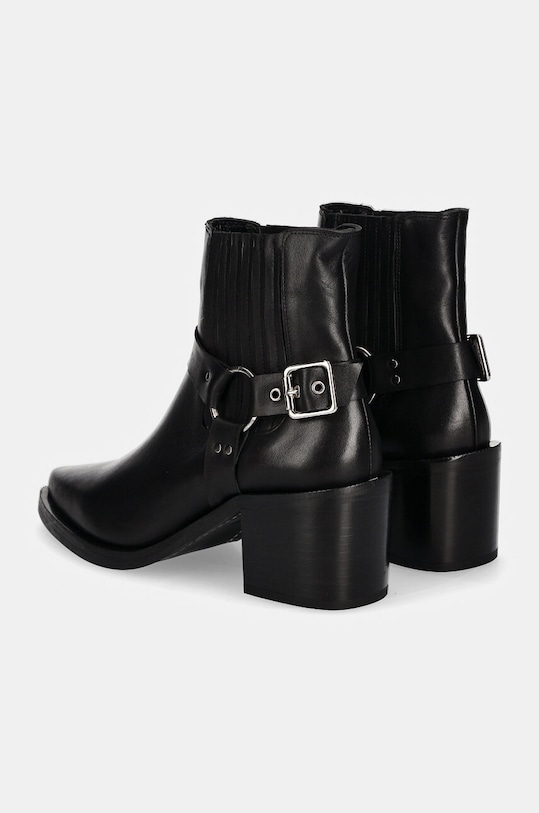Answear Lab ghete chelsea de piele negru 47312.TRAT