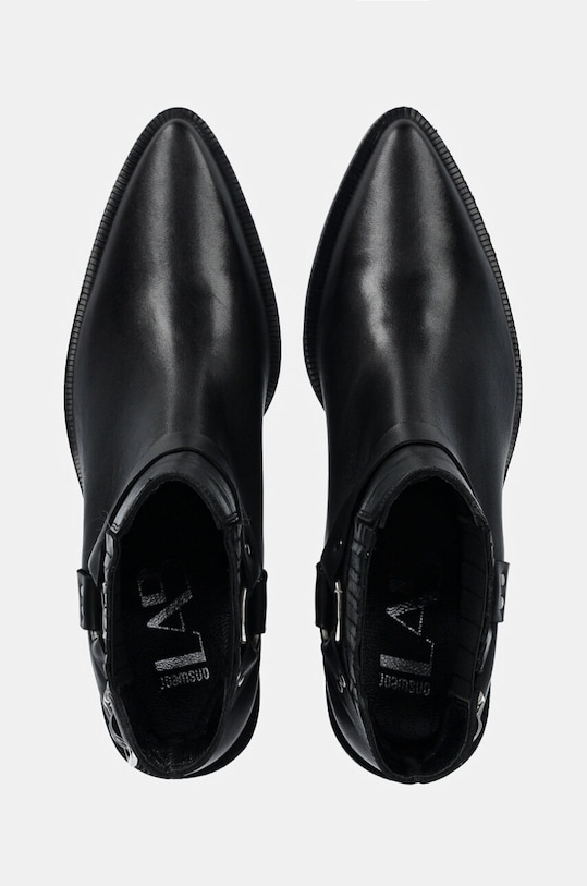 Answear Lab ghete chelsea de piele 47312.TRAT negru