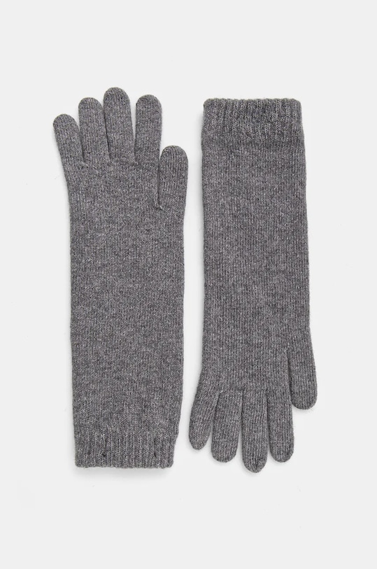 Rukavice Answear.LAB vlna šedá WA24.RED001