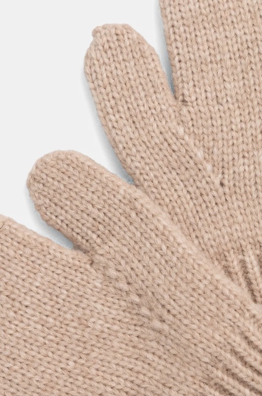 Vlněné rukavice Answear.LAB WA24.RED002 béžová WA24