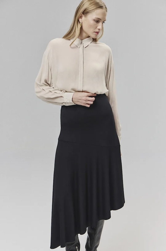 Answear.LAB spódnica WA24.SDD007 czarny