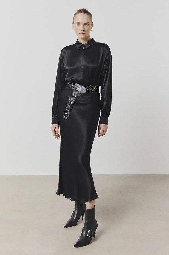 Answear Lab fustă negru WA24.SDD008