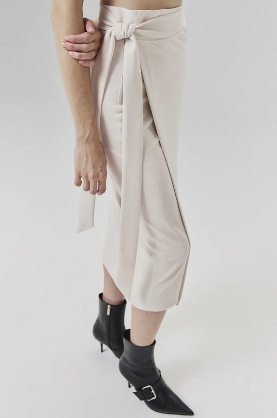 Suknja Answear.LAB WA24.SDD009 bež