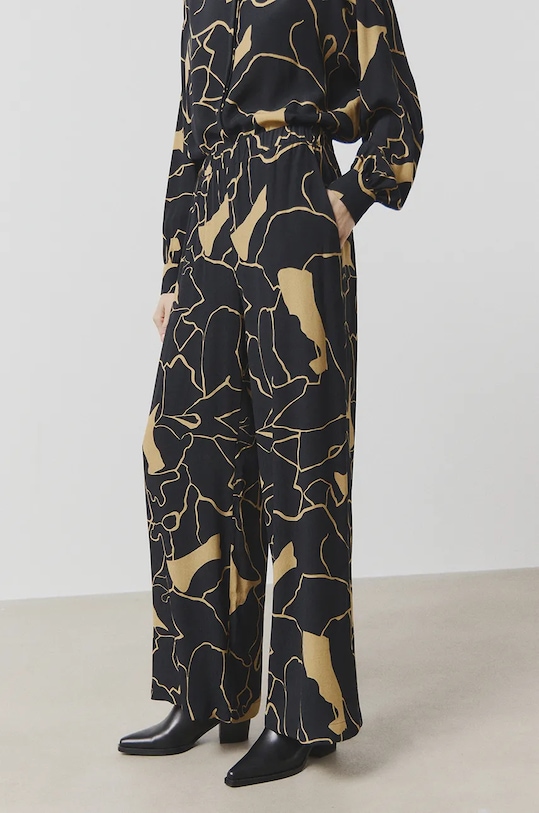 Answear Lab pantaloni WA24.SPD003 negru WA24