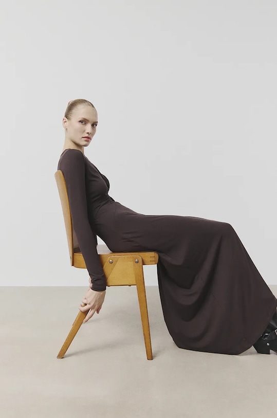 Answear Lab rochie WA24.SUD008 maro WA24