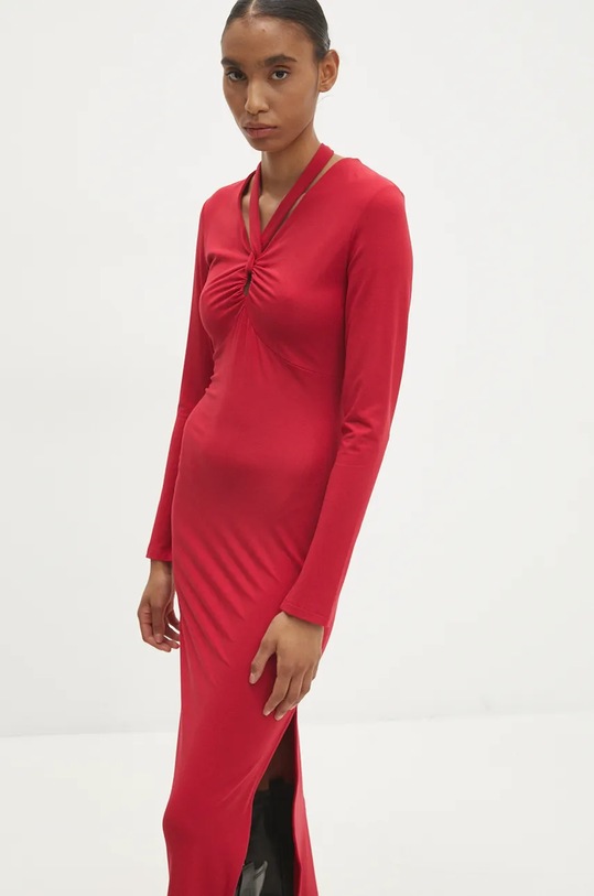 Answear Lab rochie rosu WA24.SUD010